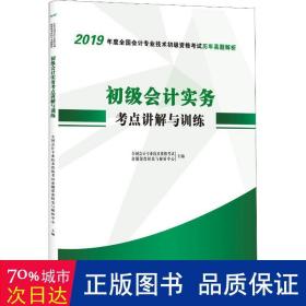 2019年度全国会计专业技术初级资格考试历年真题解析　初级会计实务考点讲解与训练