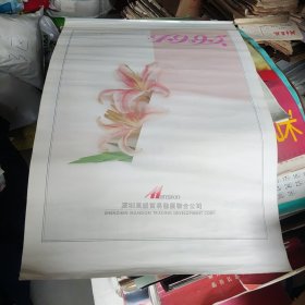 1995年深圳万盛贸易发展联合公司赠挂历"幸福家人″