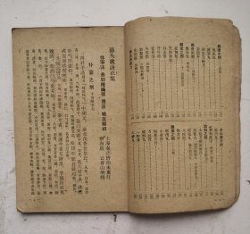 1958年印清代中医书《汤头歌诀正续集》（竖版繁体），是清·汪昂（字切庵）编著，严云（字苍山）增编的一部方书类中医著作。全书分正续两集：正集分补益、发表、攻里、涌吐等二十类；续集在正集分类基础上增补若干方歌，并新增幼科类方歌，计一百三十九首。通俗易懂！很值得借鉴收藏的中医书！