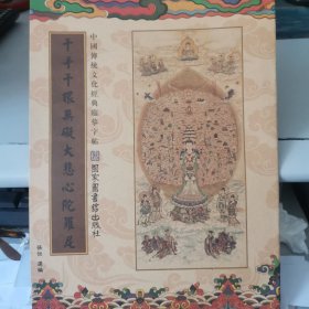 中国传统文化经典临摹字帖，千手千眼无礙大悲心陀罗尼