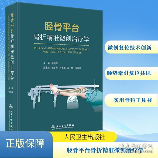 胫骨平台骨折精准微创治疗学 9787117357241