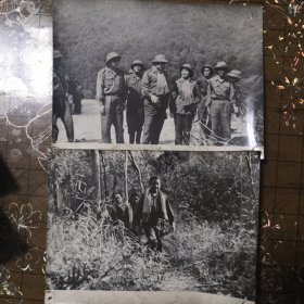 《西哈努克亲王视察柬埔寨解放区》照片14张