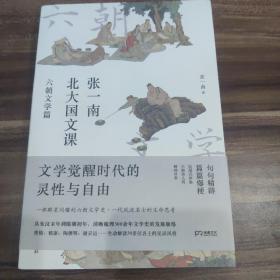 张一南北大国文课：六朝文学篇  （一部群星闪耀的文学史，一代风流名士的生命思考）【浦睿文化出品】