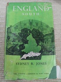 England South 英文原版书SYDNEY R JONES 配非常多版画，收藏价值高