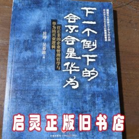 下一个倒下的会不会是华为：任正非的企业管理哲学与华为的兴衰逻辑