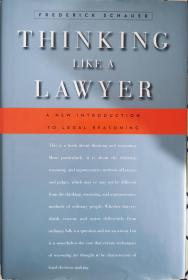 Thinking Like a Lawyer：a new introduction to legal reasoning