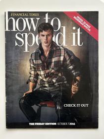 How to spend it Magazine October 07, 2016  Kit Butler