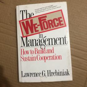 the we force in management  精装