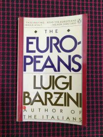 The Europeans . Luigi Barzini Luigi Barzini 英文原版 (正版现货无笔记)
