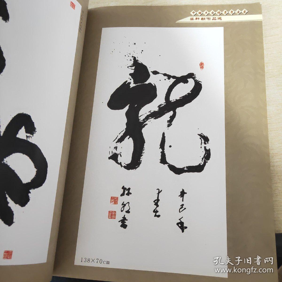 中国杰出榜书书法家 蔡轩朝作品选