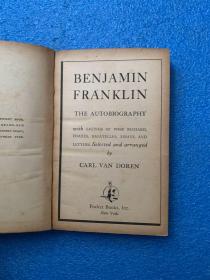 （1940年初版) Benjamin Franklin: the autobiography