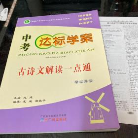 中考达标学案 古诗文解读一点通