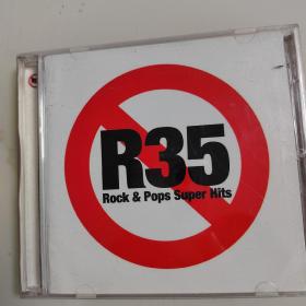 日版原版唱片双碟片r35 Rock & pop super hits，可复制产品 ，售出非假不退。