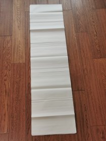 罗纹宣，回流国产老宣纸，什么牌看不出来，四尺对开，八张，150元