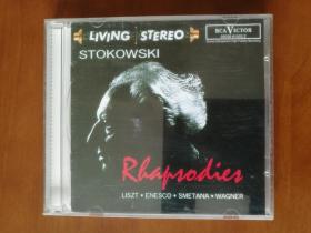 指挥大师斯托科夫斯基指挥的狂想曲 港版CD唱片单张