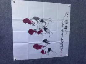 刘伟国画一副