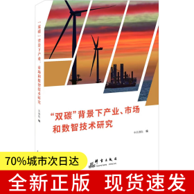 雙碳背景下產(chǎn)業(yè)、市場和數(shù)智技術(shù)研究