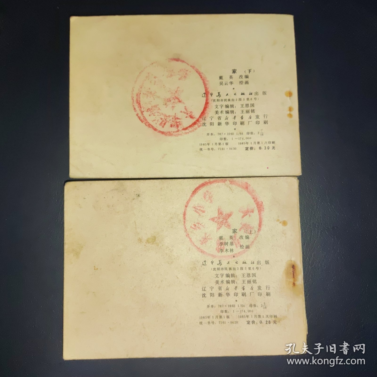 家 （上下 全）
