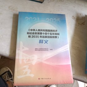 《中华人民共和国国民经济和社会发展第十四个五年规划和2035年远景目标纲要》释义