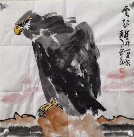 【终身保真字画】李合民 50X50cm！
李合民，1989年毕业于西北师范大学美术系。1999年在中国美术学院教师研修班学习。现为甘肃政法大学艺术学院教授。民进甘肃开明画院副院长。甘肃省政协书画院画家。