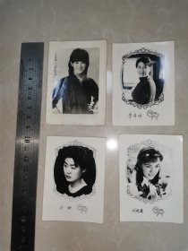 70-80年代明星照片（潘虹，石慧，陈冲，吴海燕）4张合售（可单挑）