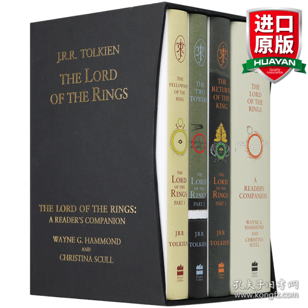 英文原版 The Lord of the Rings Boxed Set 指环王60周年套装 精装 英文版 进口英语原版书籍