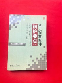 常见刑事案件辩护要点（第二版）