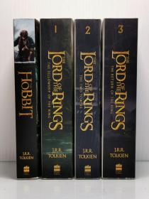 《霍比特人+指环王  4部全》 The Hobbit + The Lord of the Rings by J. R. R. Tolkien  英文原版书