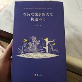 在诗歌微弱的光里执迷不悟 诗集 李斌