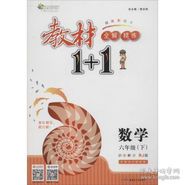 教材1+1同步讲习：数学（六年级下 RJ版 创新彩绘本）