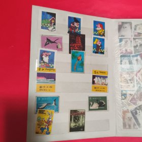 火花一册：济宁火柴 水浒系列多张等