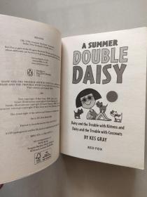 A SUMMER DOUBLE DAISY 儿童插绘本。
