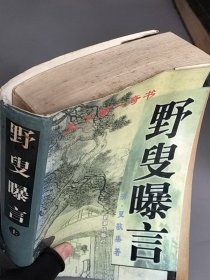 野叟曝言上