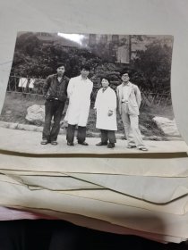 老照片 工作照片合影