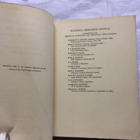 SCIENTIFIC,MEDICAL,AND TECHNICAL BOOKS PUBLISHED IN THE UNITTED STATES OF AMERICA 1930-1944