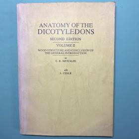 ANATOMY OF THE DICOTYLEDONS 英文原版