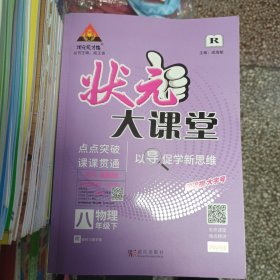 2024春状元大课堂八年级物理下册人教版初二8年级物理教材考点精讲辅导资料书