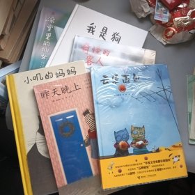 大家经典图画书系列：云朵面包，奇怪的客人，昨天晚上，我是狗，小叽的妈妈，澡堂里的仙女，6本合售，精装
