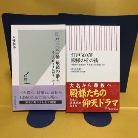 日文 江戸三〇〇藩最後の藩主・殿様のその後　　　　２冊