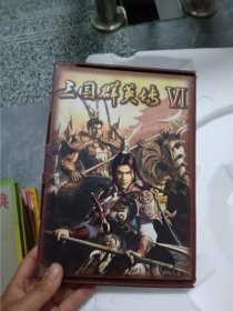 三国群英传VI【（简体中文版2CD.2张光碟）Disc1-3.安装盘1.安装盘2.游戏盘.3张光碟】共5张光碟.5CD 带外盒