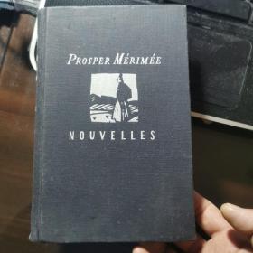 Prosper Merimee Nouvelles（1958年精装法文原版：梅里美短篇小说选）