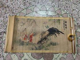 伴侣图 国画，福建仙游籍知名画家杨清堃作品，售出不退不换。