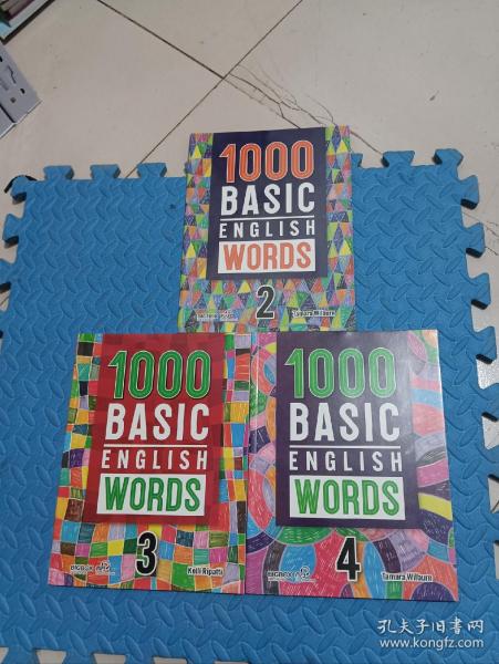 1000 Basic English Words（2+3+4） 3册合售