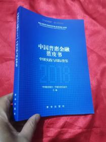 中国普惠金融蓝皮书：中国实践与国际借鉴（2018）    16开