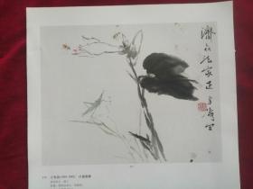 名家画草虫3页，（王雪涛，胡石）