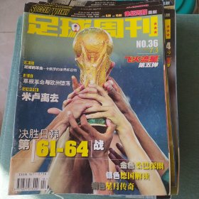 足球周刊2002年总第21期-48期 含足球周刊飞火流星第一弹 第二弹 第三弹 第四弹 第五弹 （缺第30 31期合刊一册）（无赠品）