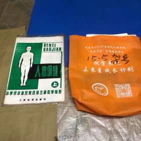 小学课本自然常识第三册教学挂图：人体保健（上）全4张（品好未使用）