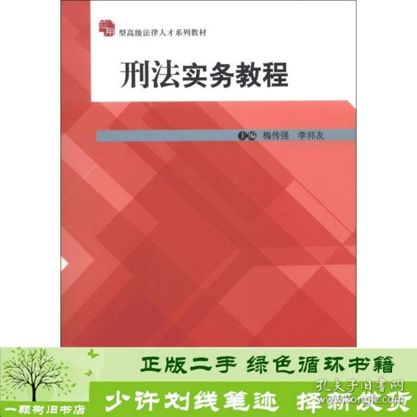 应用型高级法律人才系列教材：刑法实务教程