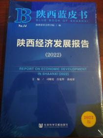陕西经济发展报告(2022)/陕西蓝皮书