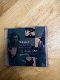 Schubert The Piano Sonatas Die Klaviersonaten Andras Schiff(7),刻录碟，完美